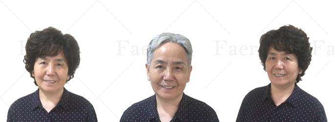 女士白发解决方案